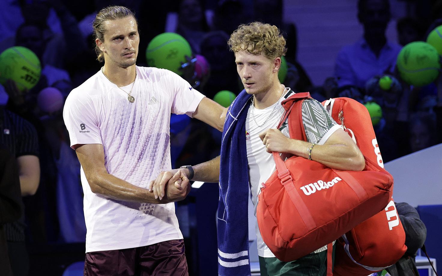 Alexander Zverev ja Martin Landaluce