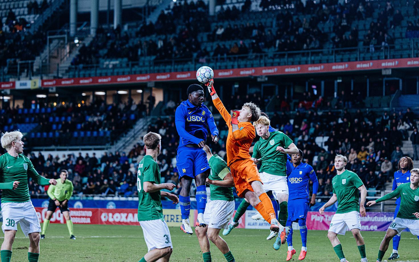 FC Flora v. Chelsea U-19 UEFA Youth League clash, Wednesday, October 28, 2026.