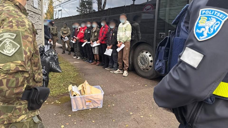 Передача нелегальных мигрантов Латвии.