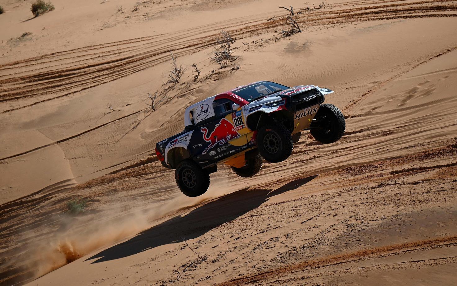 2026. aasta Dakari ralli autode üldvõitja Nasser Al-Attiyah.