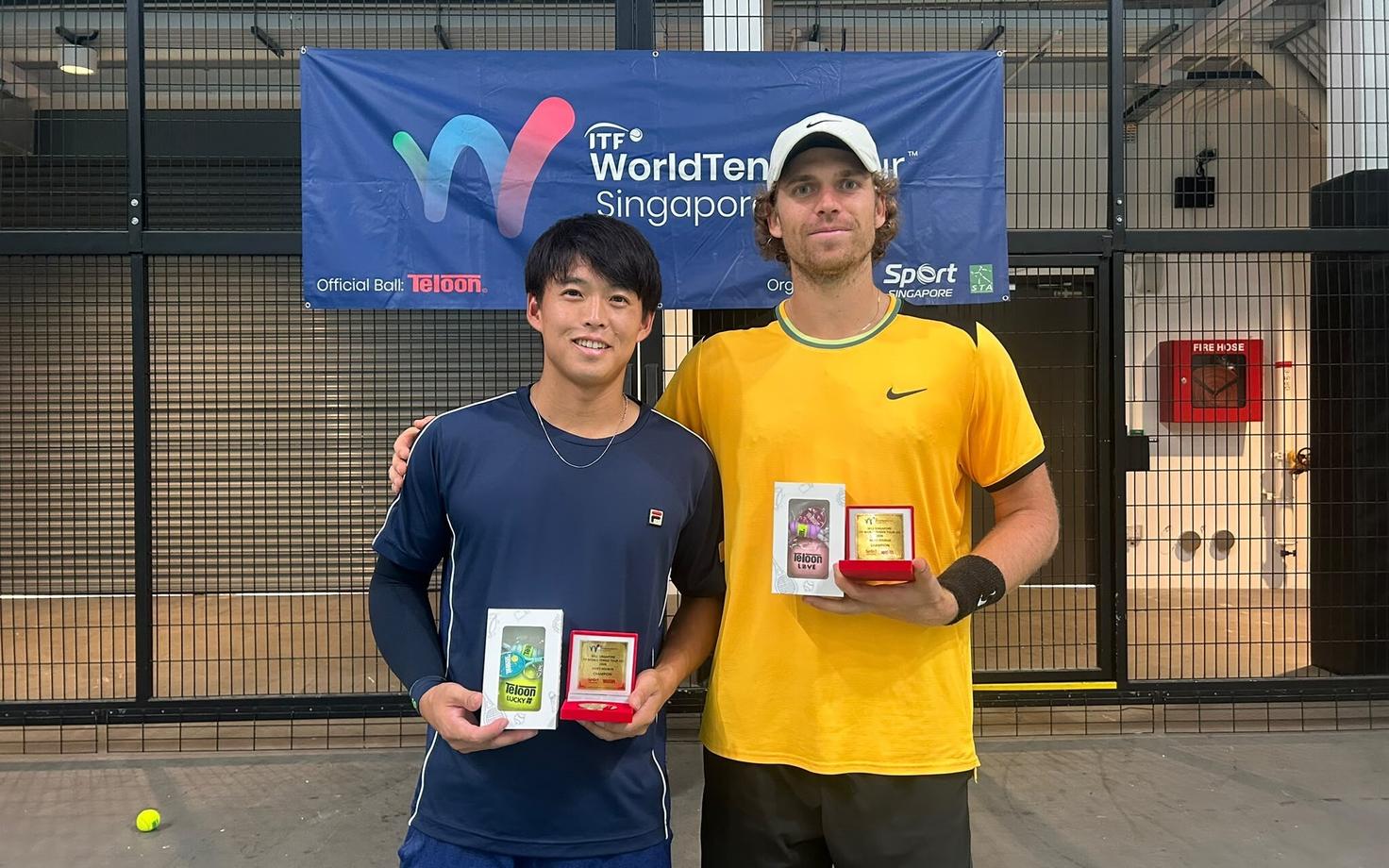 Kosuke Ogura ja Kristjan Tamm.