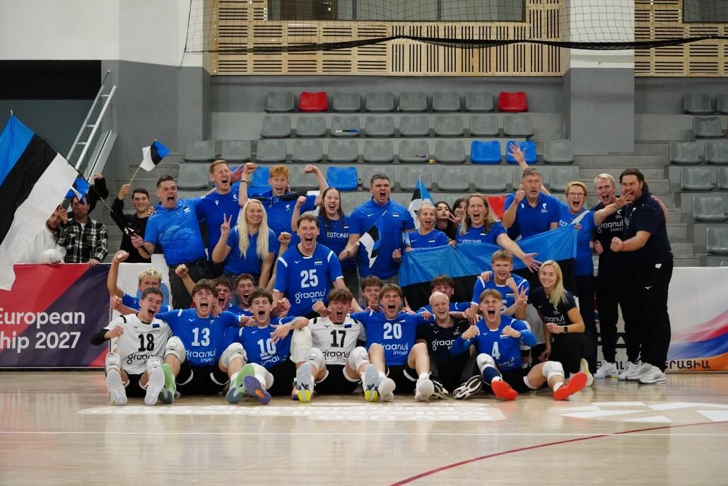 Eesti U-20 võrkpallikoondis