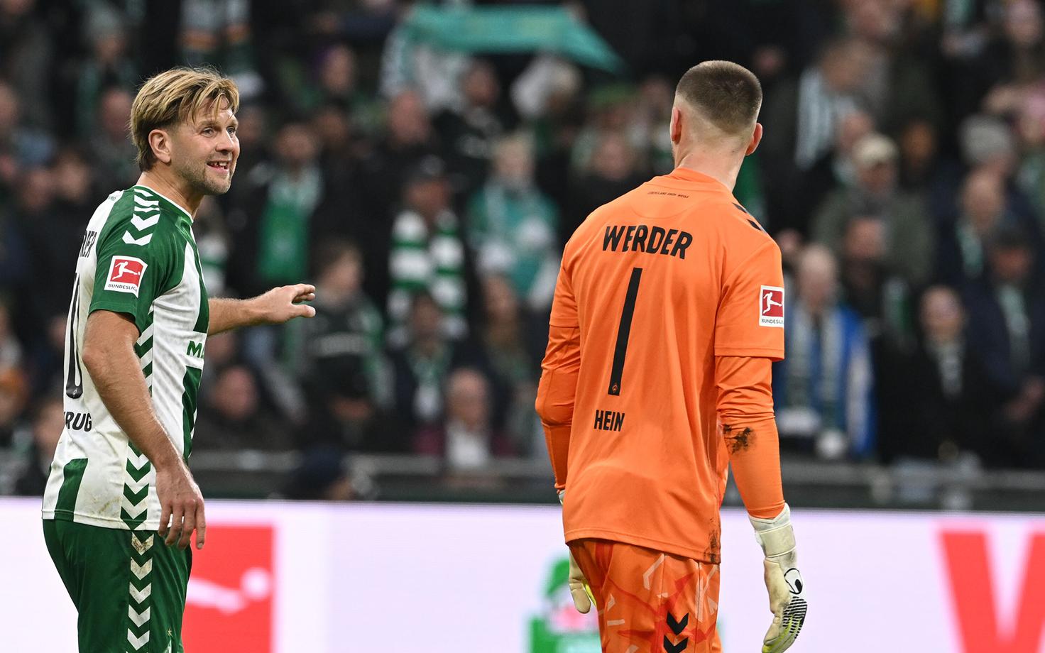 Niclas Füllkrug ja Karl Jakob Hein laupäevases liigamängus Hoffenheimi vastu
