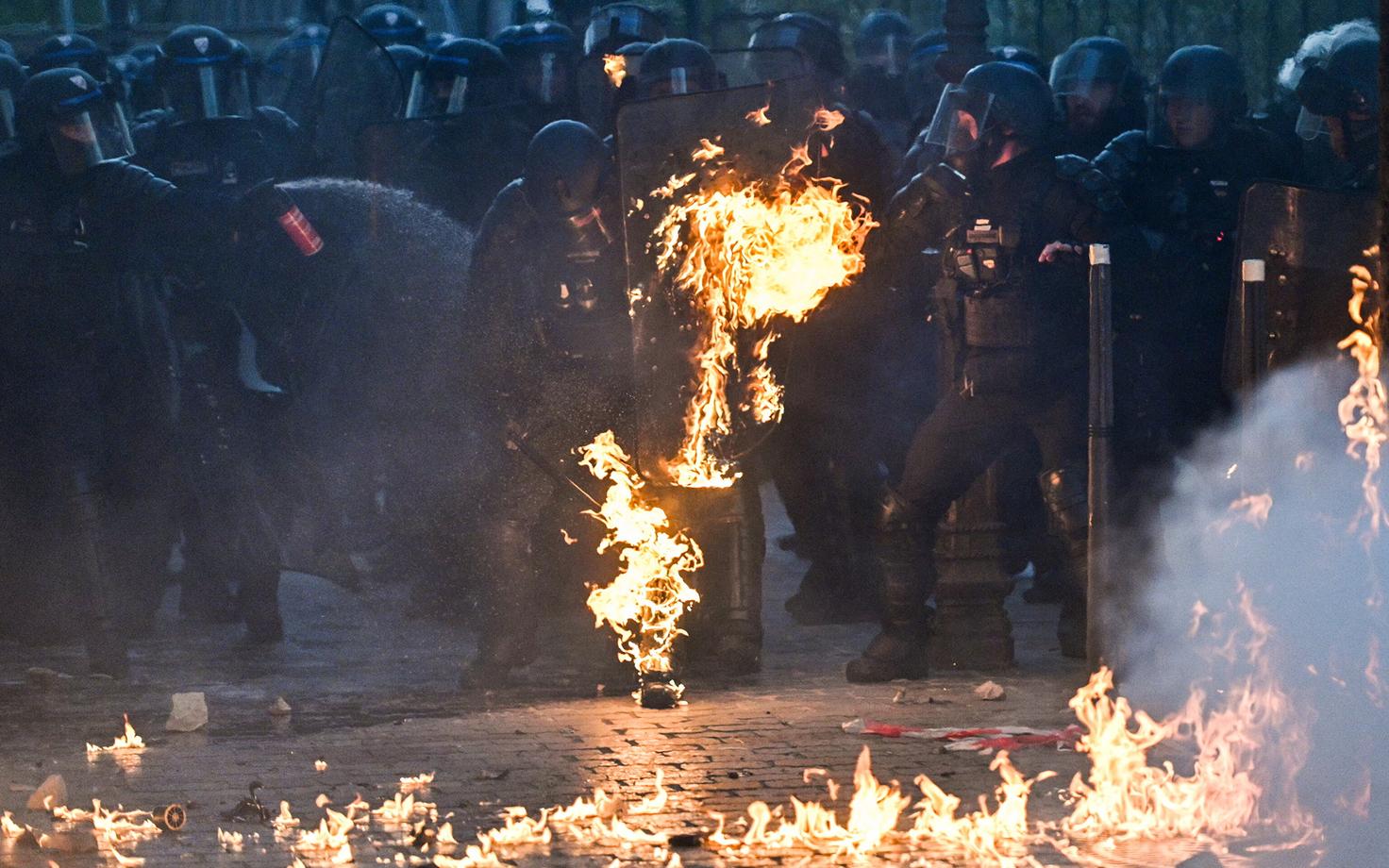 Prantsusmaa protestid.