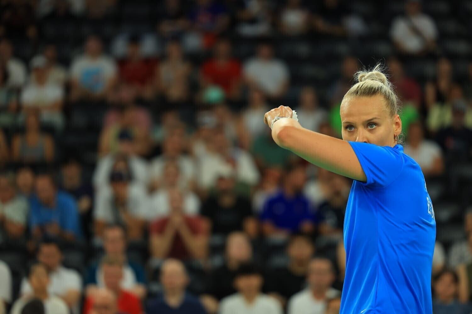 Kristin Kuuba Wins First Olympic Badminton Group Game Faces Top Player kristin-kuuba-wins-first-olympic-badminton-group-game-faces-top-player